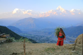 Nepal Ample Tour to view Annapurna, the Himalayas The ancient cities Kathmandu and Pokhara 2 night 3days 
